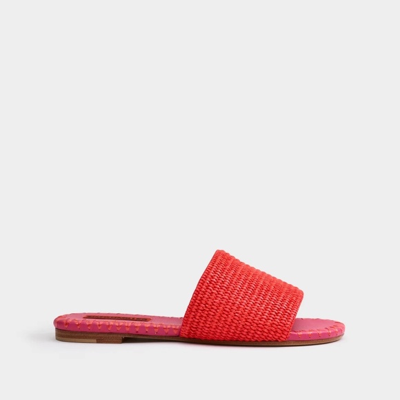 SIMONMILLER | RAFFIA SALERNO SLIDE - Picture 1 of 2